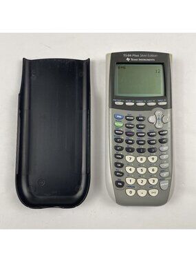 Texas Instruments TI-84 Plus Graphing Calculator - Silver Edition